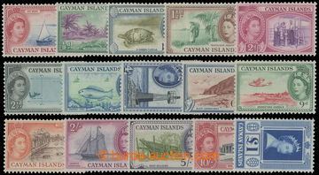 211607 - 1953-1962 SG.148-161a, Elizabeth II. Motives ¼P - £