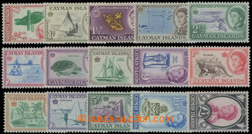 211608 - 1962-1964 SG.165-179, Elizabeth II. Motives ¼P - £