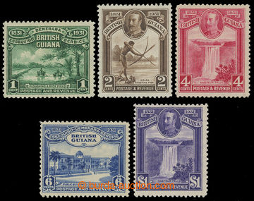 211622 - 1931 SG.283-287, George V. Motives 1P - £1; complete se