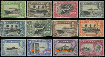 211630 - 1936 SG.113-124, George V. Motives ½P - 10Sh; complete set,