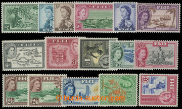 211655 - 1954-1959 SG.280-295, Alžběta II. Motivy ½P - £1