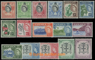 211746 - 1956-1958 SG.159-174, Alžběta II. - Motivy ½P - £