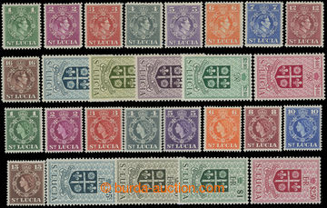 211760 - 1949-1950,1952-163 SG.146-159, George VI. 1c-$4,80 + SG.172-