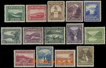 211845 - 1923-1924 SG.149-162, Krajinky 1C - 24C; kompletní série, 