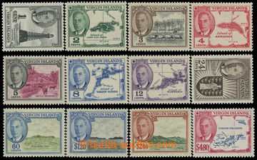 211949 - 1952 SG.136-147, George VI. - Motives 1c-$4,80; complete set
