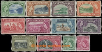 211965 - 1953-1959 SG.267-278, Alžběta II. - Motivy 1C - $4,80; kom