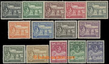 212031 - 1938-1945 SG.194-205, SG.194-205, George VI. - Salt Extracti