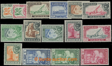 212037 - 1957 SG.358-372, Sultan Kalif bin Harub 5c-10Sh; complete se