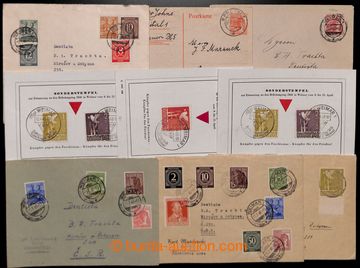212138 - 1947-1955 selection of 18 entires addressed mainly to Czecho