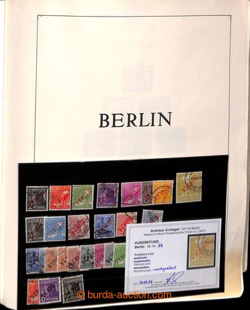 212221 - 1949-1988 [COLLECTIONS]  BERLIN / FRG / GDR /  collection of