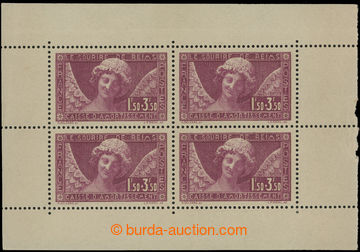212296 - 1930 Mi.248MH, Sinking Fund as booklet issue,blok-of-4; hing