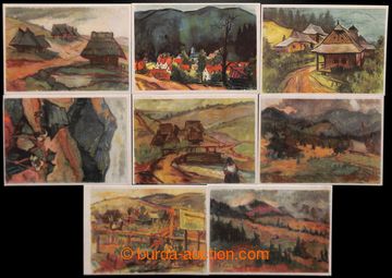 212877 - 1952 CPH50/1-8, Landscape Motives; Un; No. 1 small spots, ot