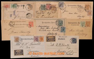 212955 - 1889-1906 sestava 6 KL a 2 pohlednice, vše do zajímavých 