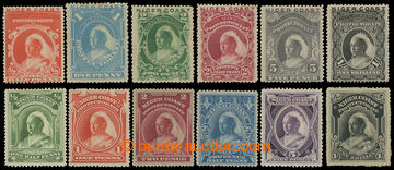 212994 - 1894 SG.45-56, Victoria 1/2P-1Sh, two complete sets, very ni