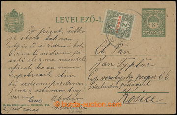 213082 - 1919 SPĚŠNÁ 1916 Hungarian parallel PC 8f, CPŘ32, uprate