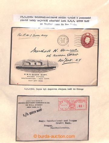 213431 - 1936-1971 [COLLECTIONS]   SHIP MAIL  collection more than 95