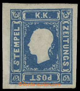 213487 - 1858 Ferch.16, FJ I. 1,05Kr modrá, poštovně nepoužitá s