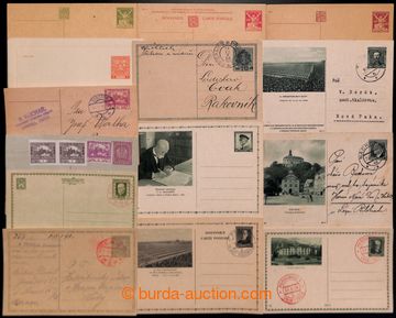 213619 - 1918-1939 PARTIE  18 pcs of entires, mainly p.stat, Us also 