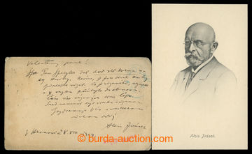 213644 - 1904 JIRÁSEK Alois (1851-1930), český prozaik a dramatik;