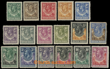 213728 - 1925 SG.1-17, George V. 1/2P-20Sh, complete, c.v.. £800; ve