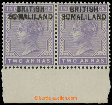 213762 - 1903 SG.3, 3c, Victoria 2 Annas light violet, with overprint