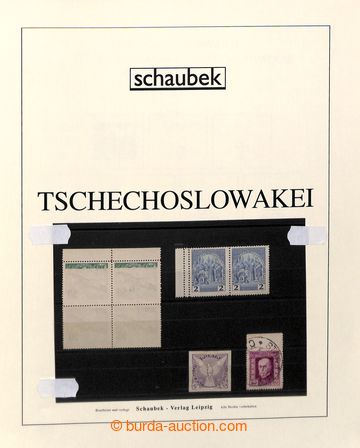 213767 - 1918-1938 [SBÍRKY]  malá sbírka v albu Schaubek, mj. PČ,