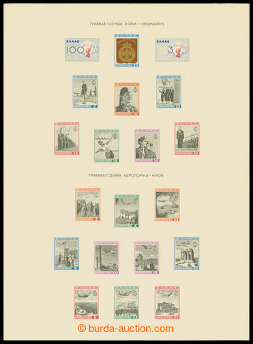 213771 - 1940 Ministerský dárkový sešit s natištěnými známkam