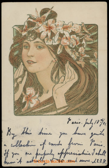 214004 - 1901 MUCHA Alfons (1860–1939), Cocorico (Weill.69), color 