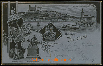 214298 - 1900 BRATISLAVA (Pozsony) - multi-view on/for metal folii, l