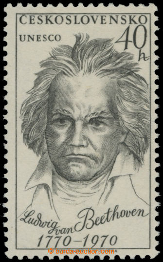 214560 - 1970 Pof.1813II, Beethoven 40h, type II.; superb