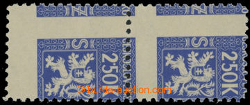 214569 - 1945 Pof.Sl5 VV, Služební 2,50K modrá, svislá 2-páska, 