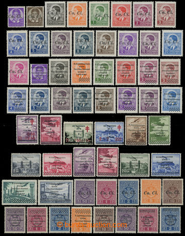 214715 - 1941 LUBLAŇ / complete basic selection of 83 stamps of over