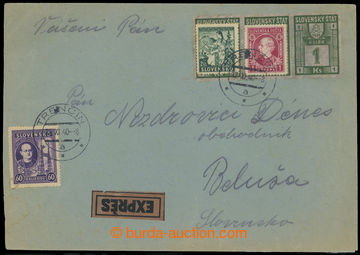 214743 - 1940 FISCAL STAMPS  pokus about/by payment letter revenue st