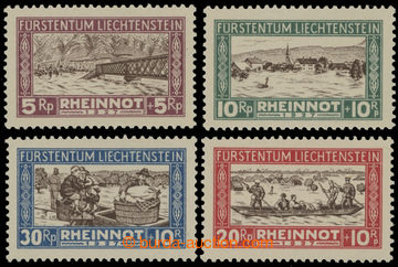 214842 - 1928 Mi.78-81, Surtax stamps 5R-30Rp; complete mint never hi