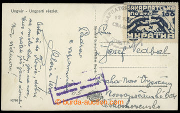 214893 - 1945 SVALAVA / postcard with I. definitive issue NRZU - Řet