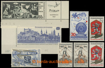 215059 - 1966-1974 DESKOVÉ VADY / sestava 6 různých známek s DV, 
