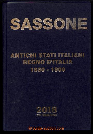 215175 - 2018 ITALY / SASSONE 1850-1900 /  color specialized catalogu
