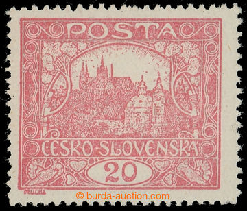 215350 -  Pof.9Aa, 20h růžová, HZ 13¾ : 13½; svěží, zk. Mr, V