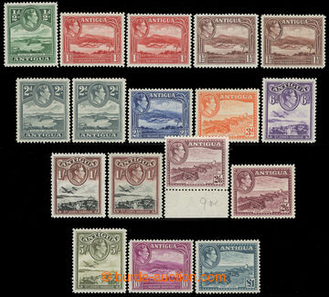 215647 - 1938-1951 SG.98-109, George VI. - Motives ½P - £1, selecti