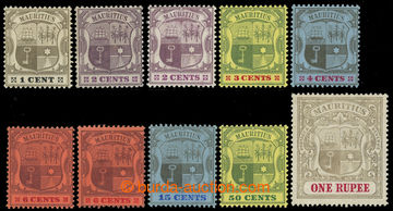 215840 - 1904-1907 SG.164-175, Coat of arms 1C - 1R, complete set of 