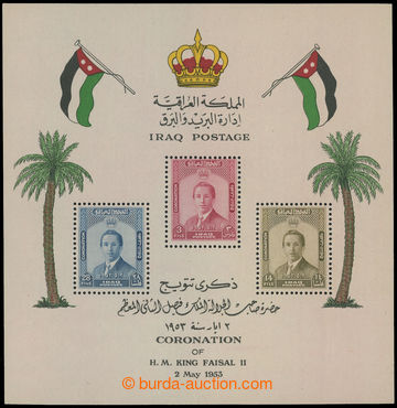215961 - 1953 Mi.Bl.3, miniature sheet Coronation; very fine, c.v.. 1