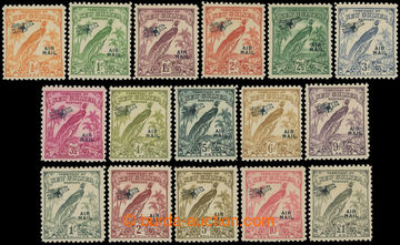 216025 - 1932-1934 SG.190-203, Airmails ½P - £1, complete set with 