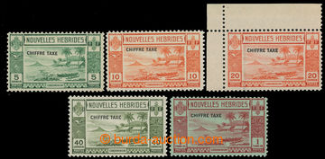 216078 - 1938 SG.FD65-FD69, Postage due stamps / CHIFFRE TAXE on issu