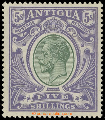 216081 - 19 SG.51, George V. 5Sh violet; c.v.. £95, very fine