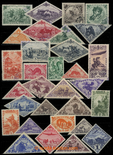 216308 - 1927-1936 [COLLECTIONS]  selection of unused also used stamp