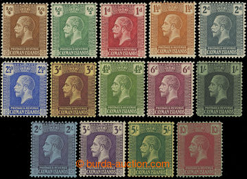 216359 - 1921-1926 SG.69-83, George V., ¼P - 10Sh, complete set of 1
