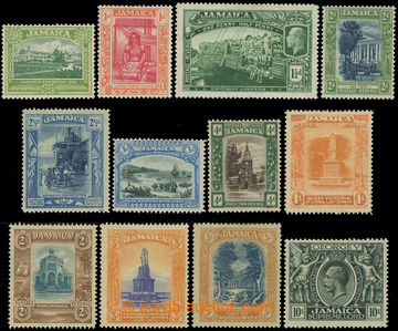 216435 - 1919-1921 SG.78-89, Krajinky a Jiří V. ½P - 10Sh, komplet
