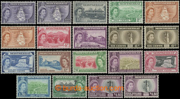 216461 - 1953-1962 SG.136a-149, Elizabeth II. - Motives ½C - $4,80, 