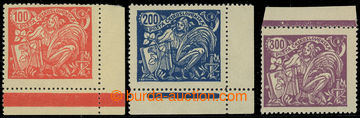 216540 -  Pof.173B II, 174A III, 175B III, 100h red - 300h violet, 2x