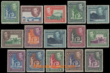 216689 - 1938-1947 SG.149-159, Jiří VI. - Motivy, ½P - £1, komple